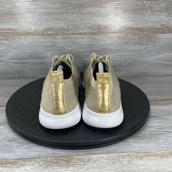 Cole Haan Womens ZeroGrand Stitchlite Knit OPTC White Rye Wingtip Oxfords Size 6 - Picture 4 of 8